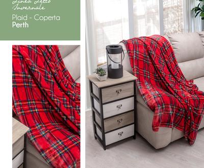 COPERTA 2P PERTH 200X230 Tellini S.r.l. Ingrosso Abbigliamento